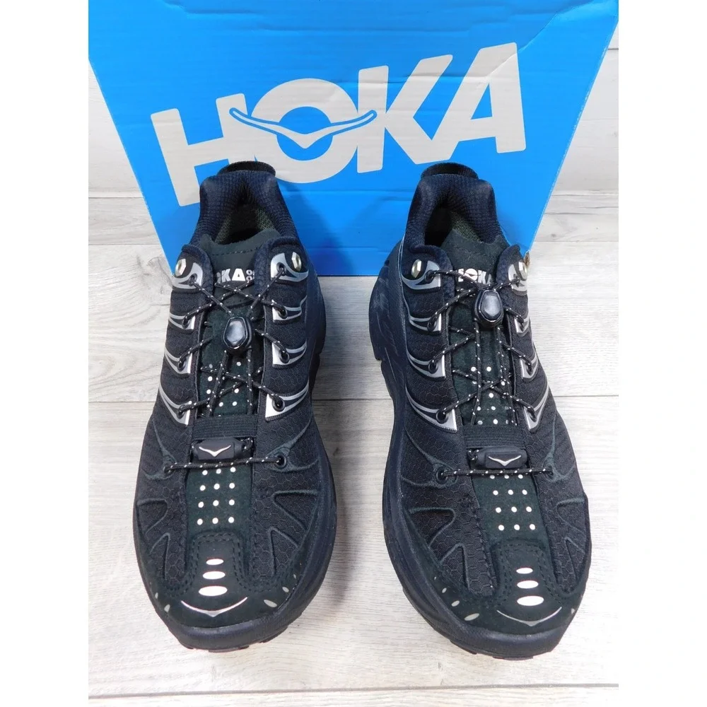 Hoka Stinson Evo GTX Gore-Tex Black Silver 1173890-BKSV Mens 5 Womens 6 Unisex